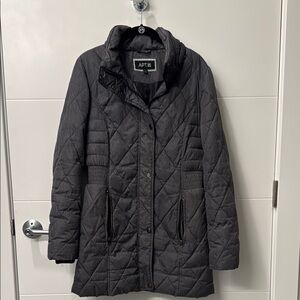 Apt. 9 Women's Black Quilted Jacket